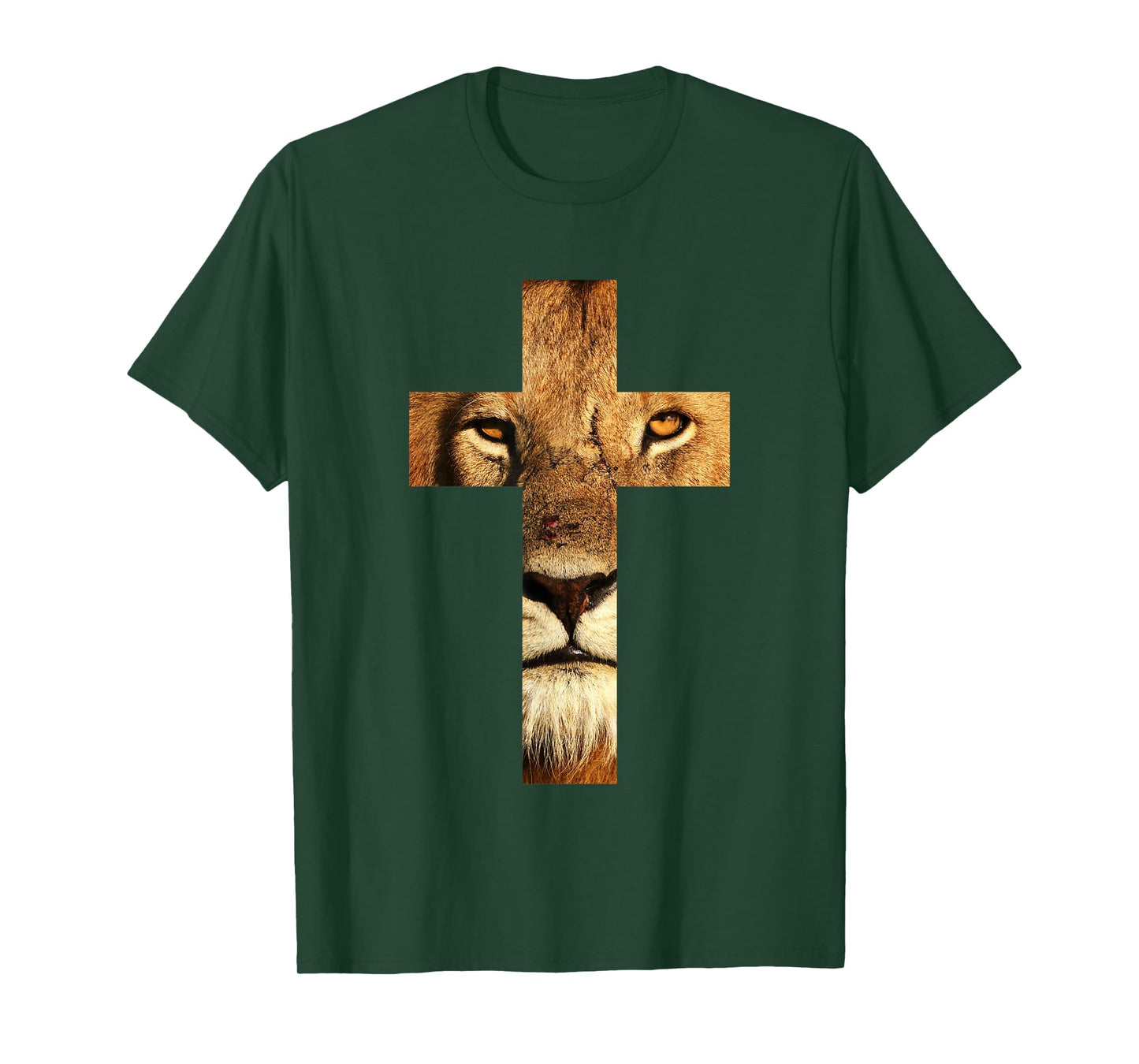 Lion Cross King Lord Jesus Bible Judah T-Shirt
