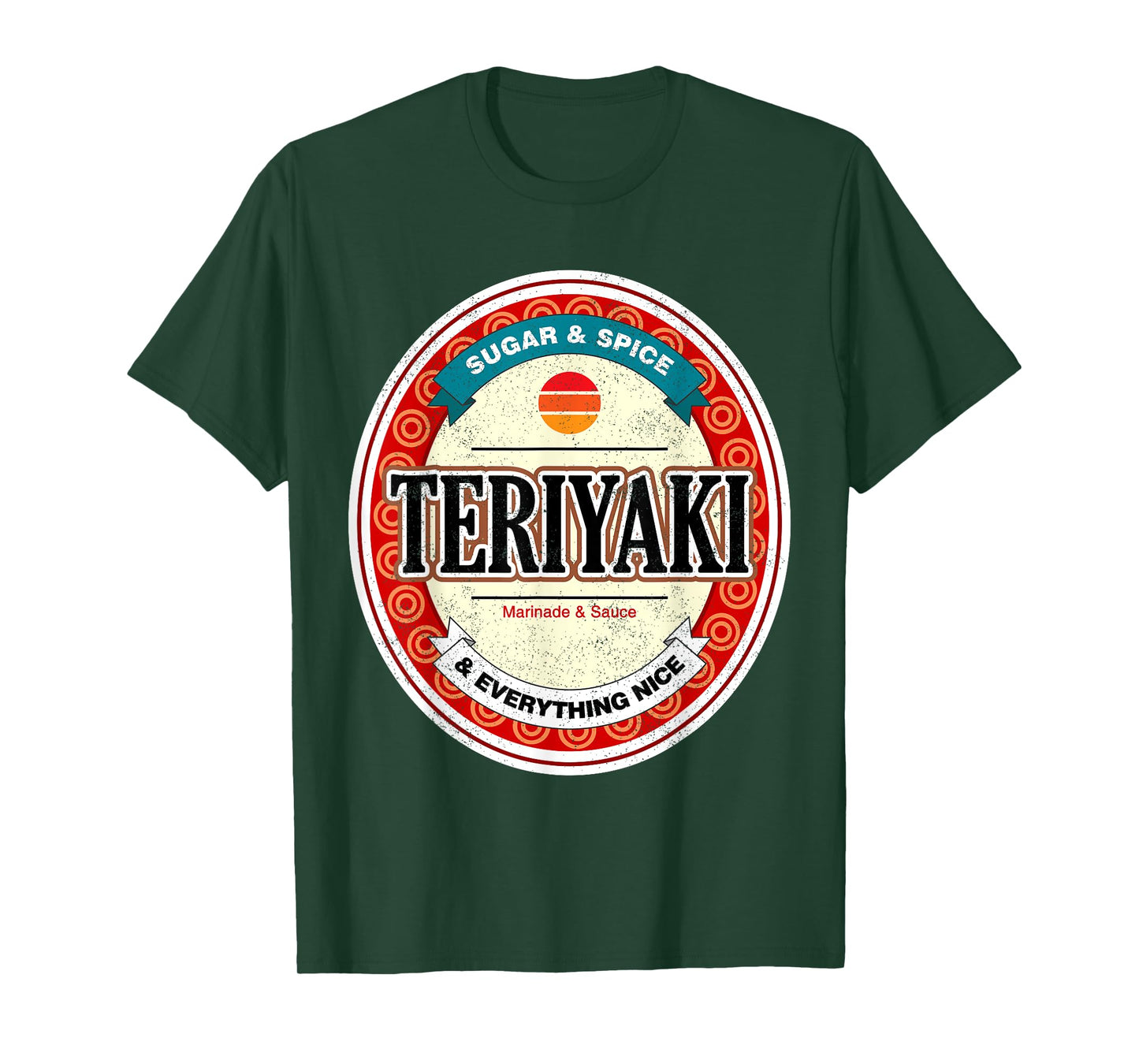 Teriyaki Sauce Funny Japanese Sushi Halloween Costume T-Shirt