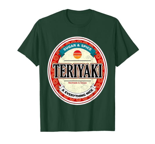 Teriyaki Sauce Funny Japanese Sushi Halloween Costume T-Shirt