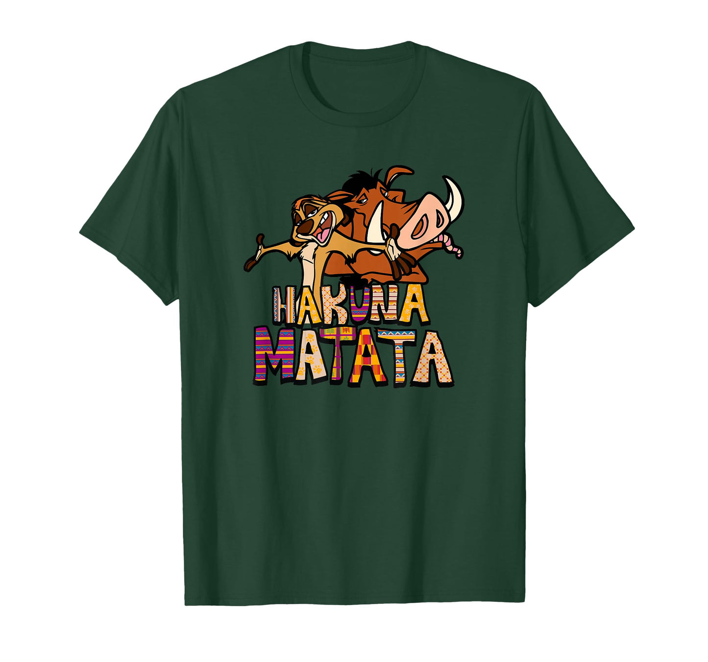 Disney The Lion King Hakuna Matata Timon & Pumbaa Sassy Shot T-Shirt