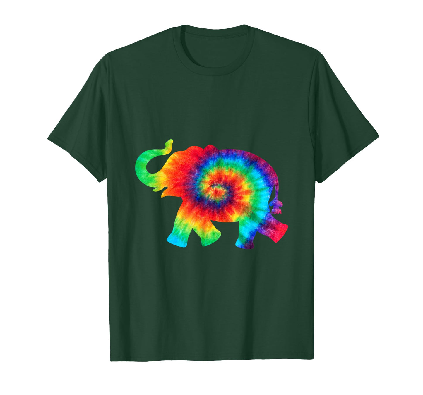 Tie Dye Elephant Tie Dyed Save the Animals T Shirt T-Shirt