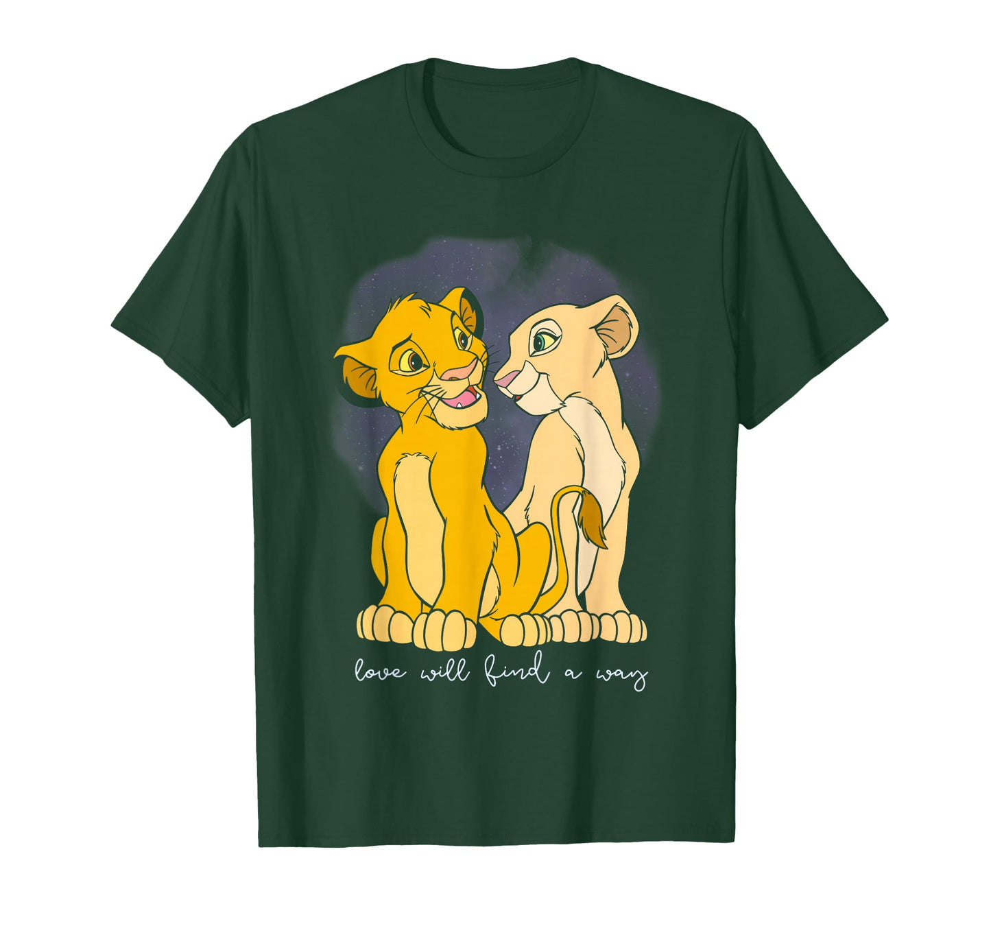 Disney The Lion King Valentine's Day Simba & Nala Vintage T-Shirt