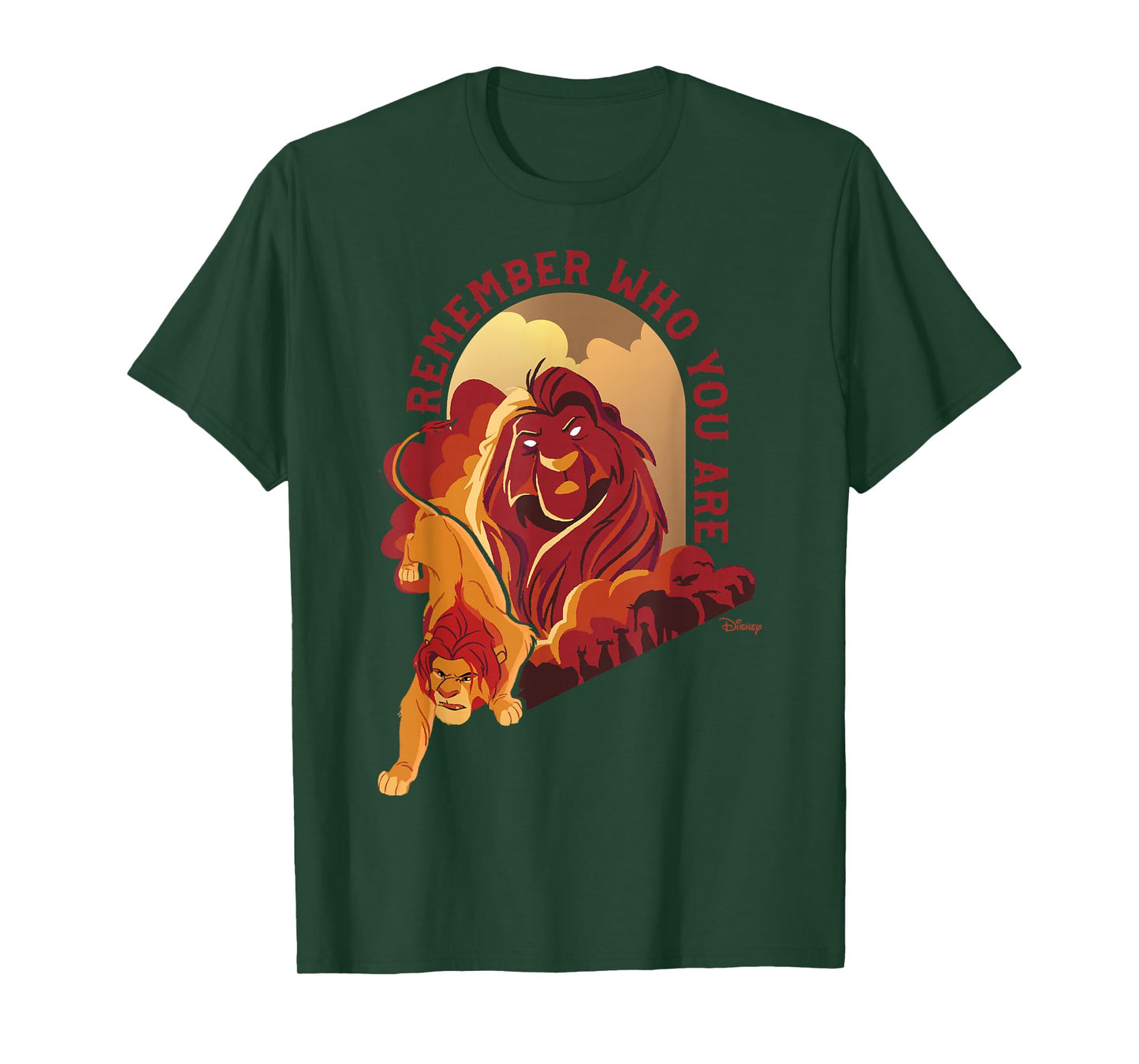 The Lion King - Scar And Mufasa Remember Who You Are T-Shirt