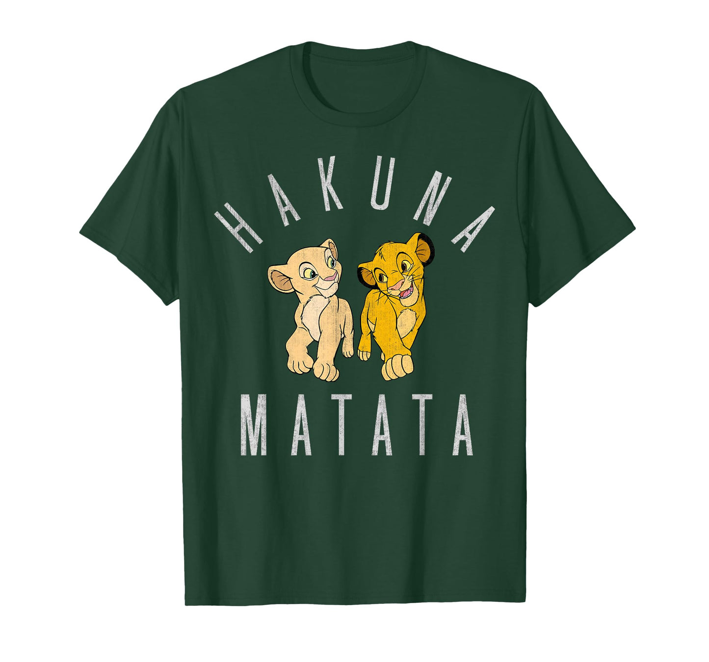 Disney Lion King Simba Nala Hakuna Matata Graphic T-Shirt T-Shirt