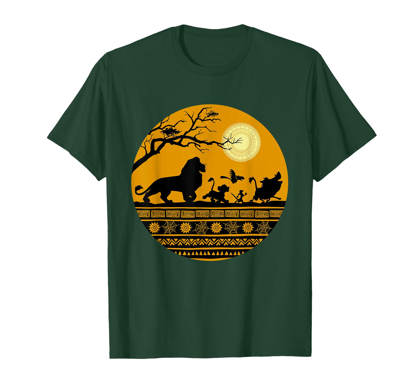 Disney The Lion King Halloween Circle T-Shirt
