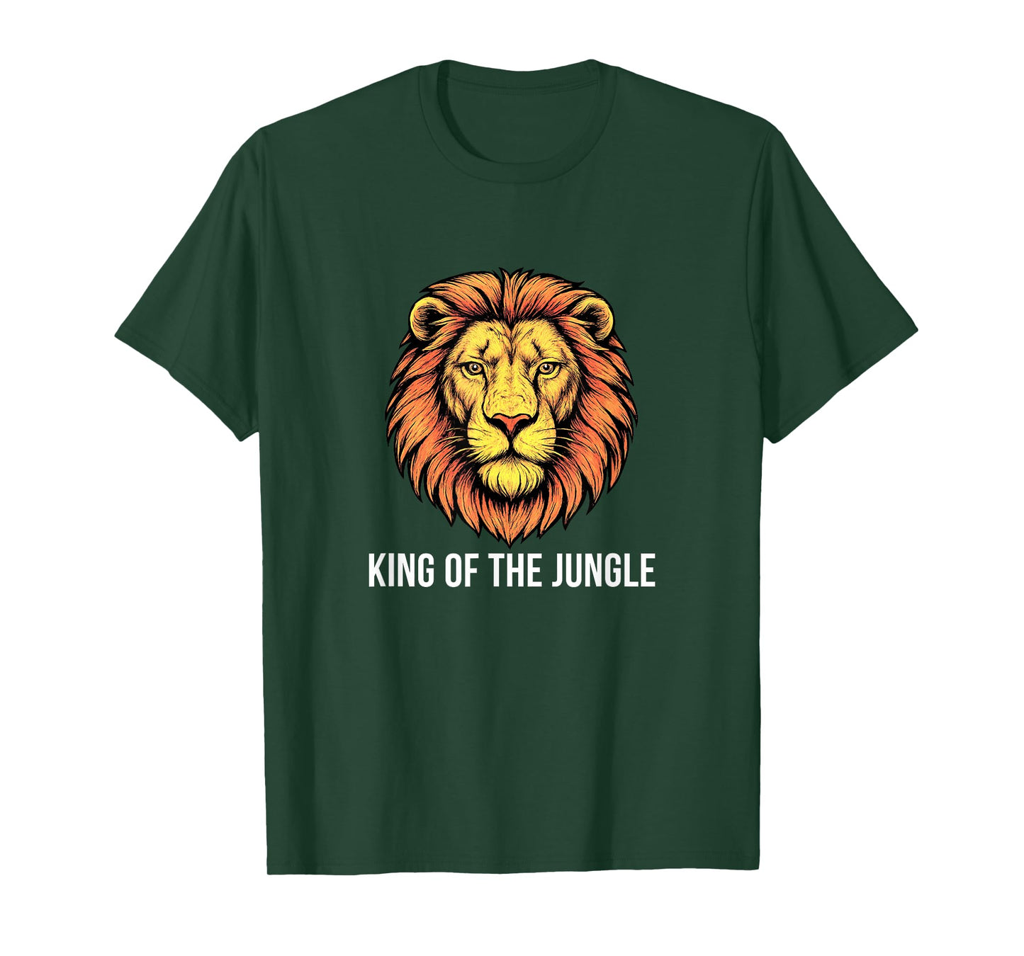 King of The Jungle - Lion - T-Shirt