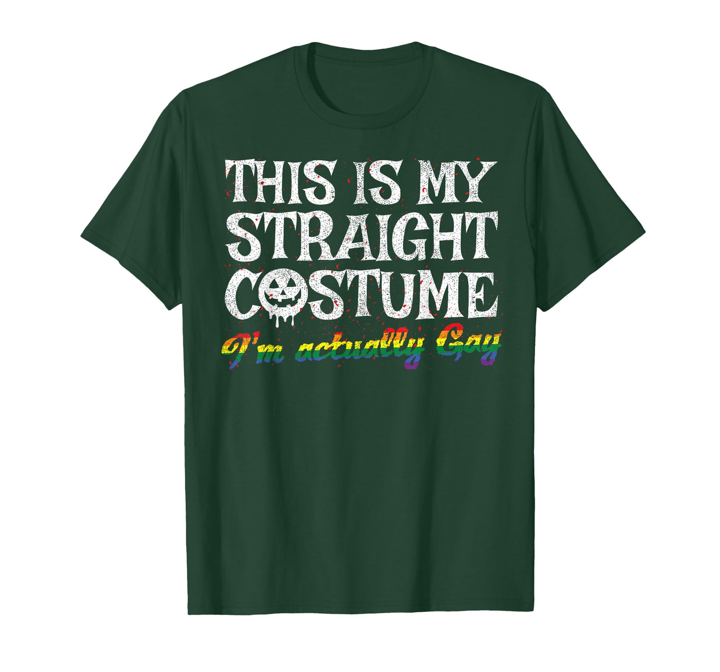 This is My Straight LGBT Halloween Costume Lesbian Gay T-Shirt