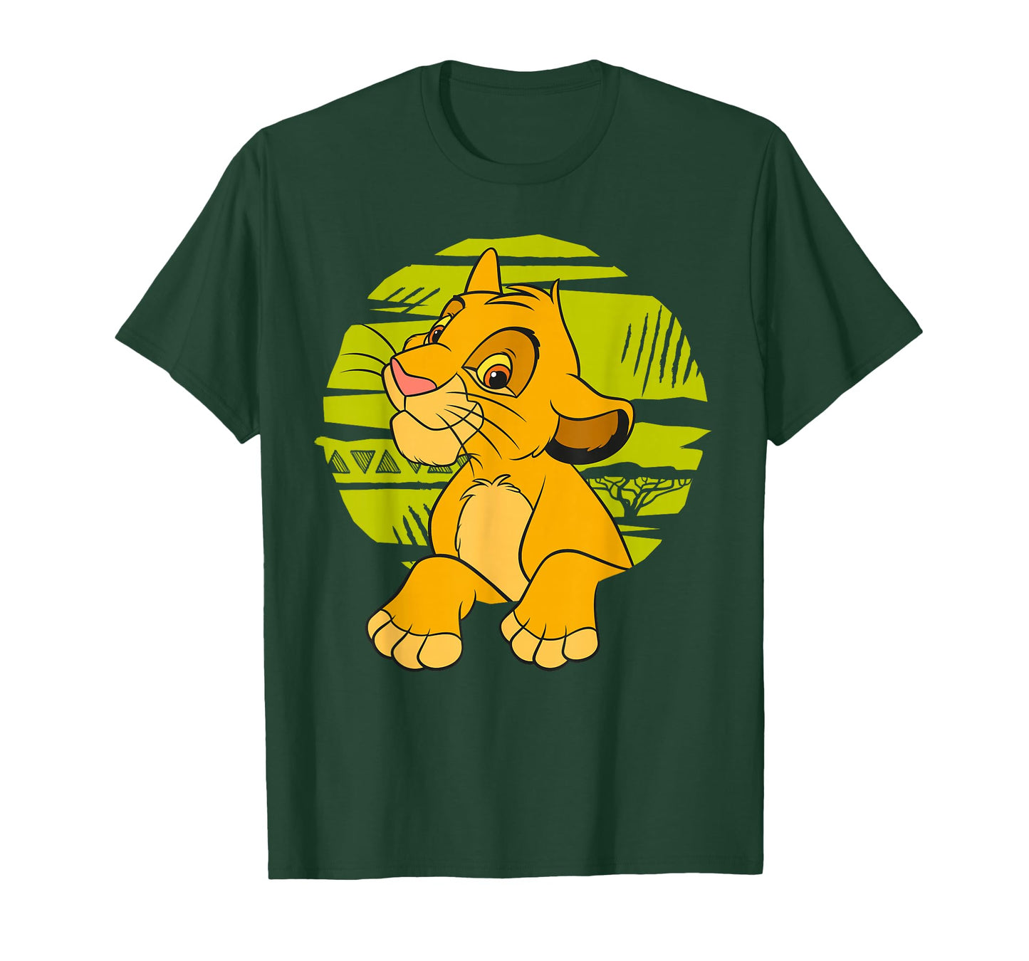 Disney The Lion King Young Simba Paws Green 90s T-Shirt T-Shirt