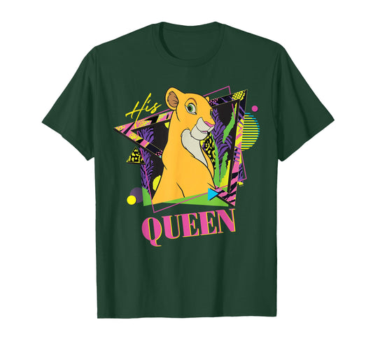 Disney The Lion King Retro ’90s Couples Matching His Queen T-Shirt
