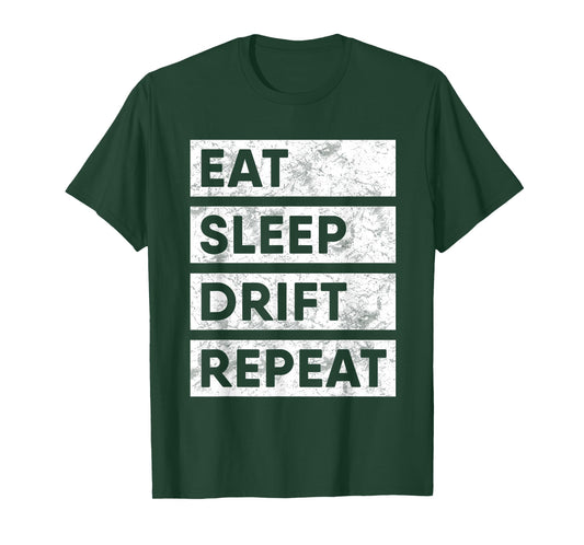 Eat Sleep Drift Repeat Tokyo JDM Car Drifting T-Shirt