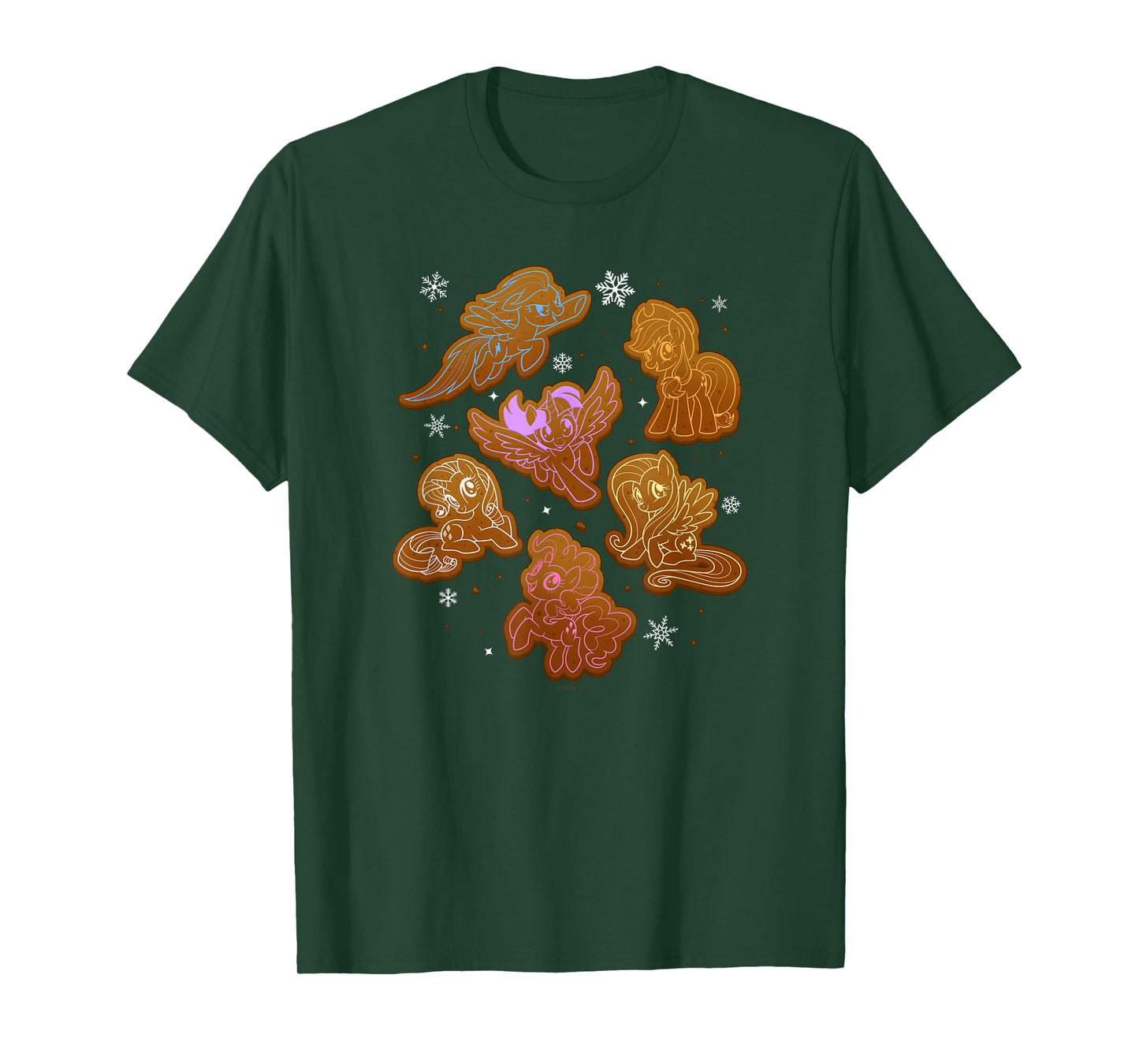 My Little Pony Christmas Gingerbread Cookies Ponies T-Shirt