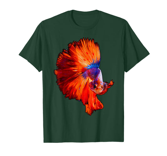 Betta Exotic Pet Fish T-Shirt for Men, Women, Kids & Teens T-Shirt