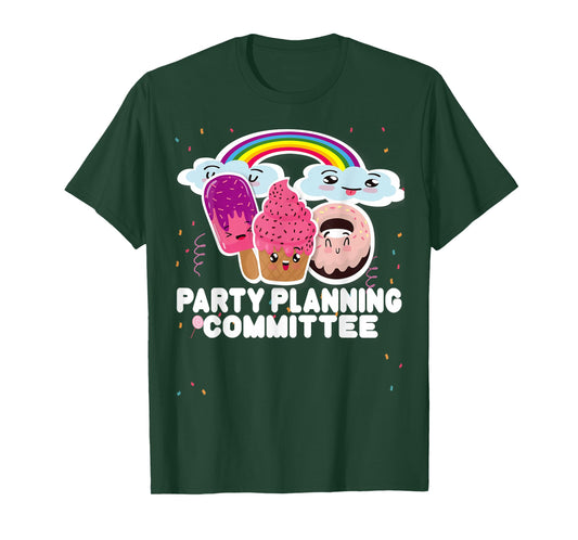 Party Planning Committee Funny Crew Team for Men and Women T-Shirt