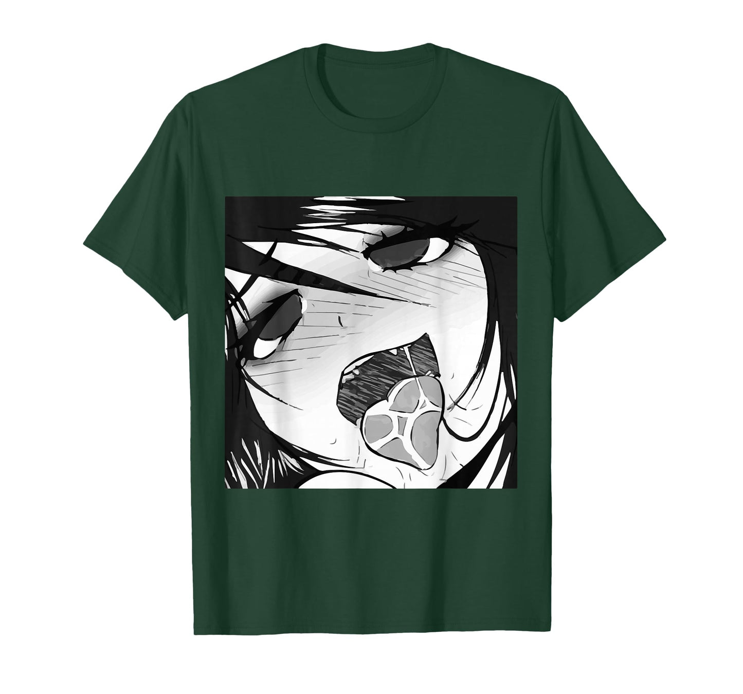 Ecchi Otaku Hentai Waifu Ahegao Girl Manga Anime T-Shirt T-Shirt