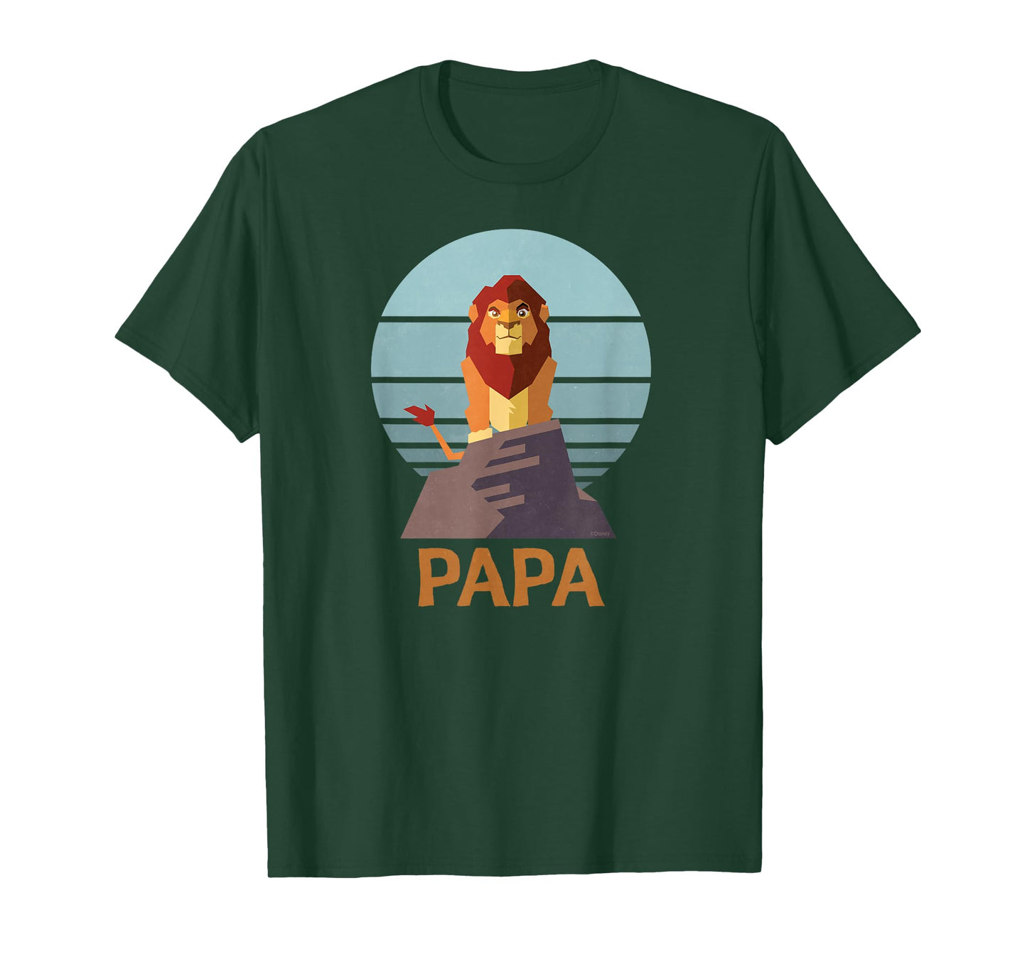 Disney The Lion King Simba Papa Día del Padre Father’s Day T-Shirt