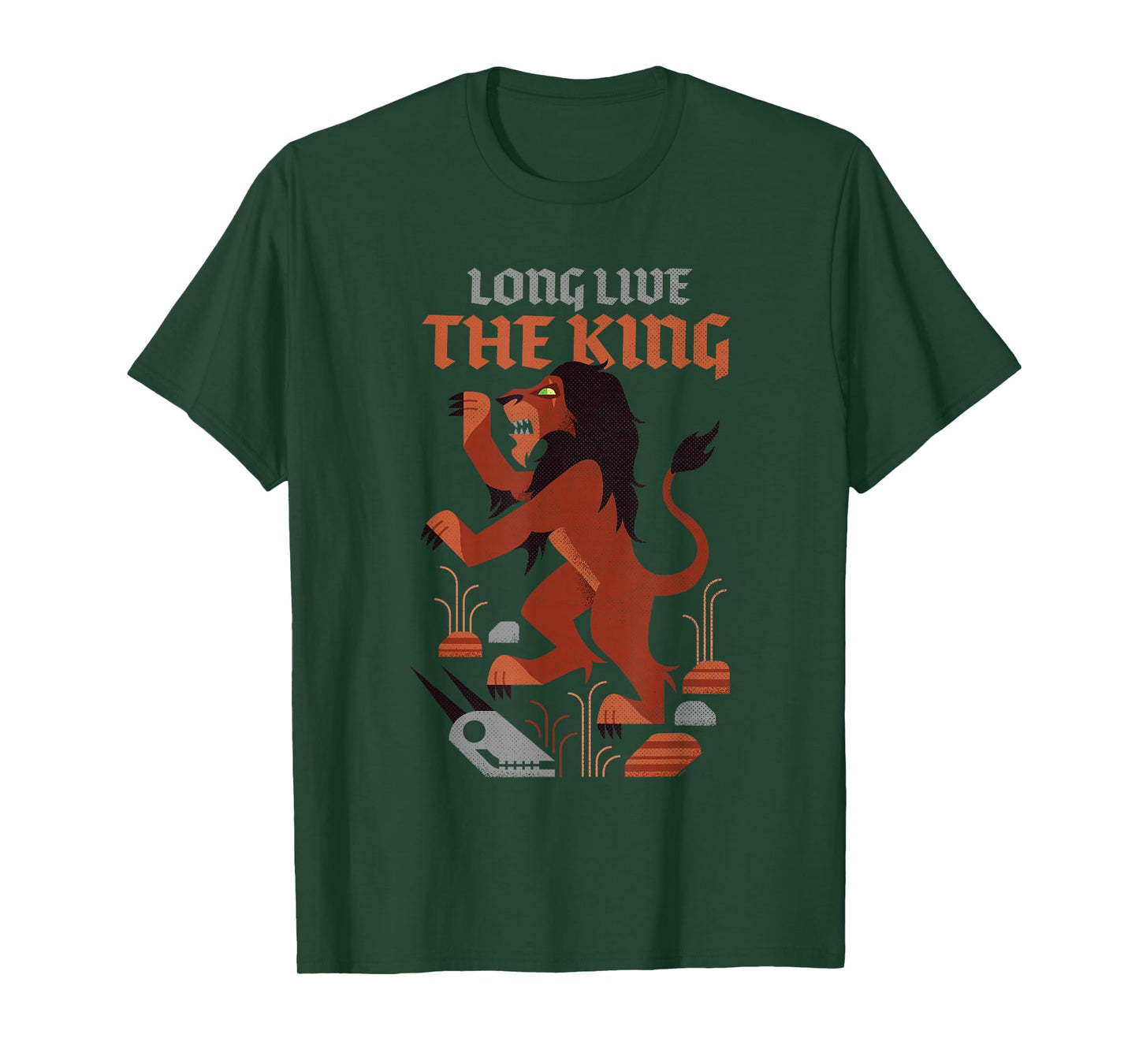 Disney Villains Scar Lion King Long Live The King Heraldic T-Shirt
