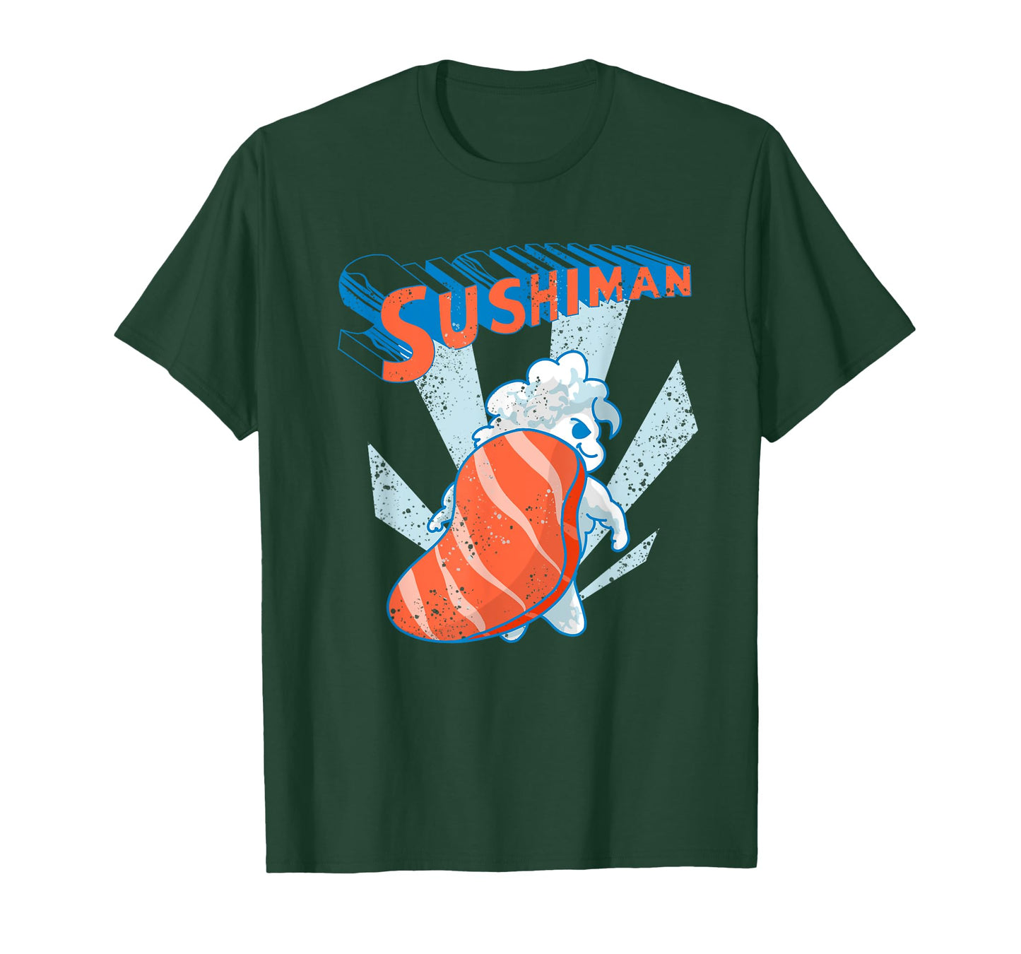 Cool Sushiman | Funny Sushi Super Fan Eater Foodie Man Gift T-Shirt