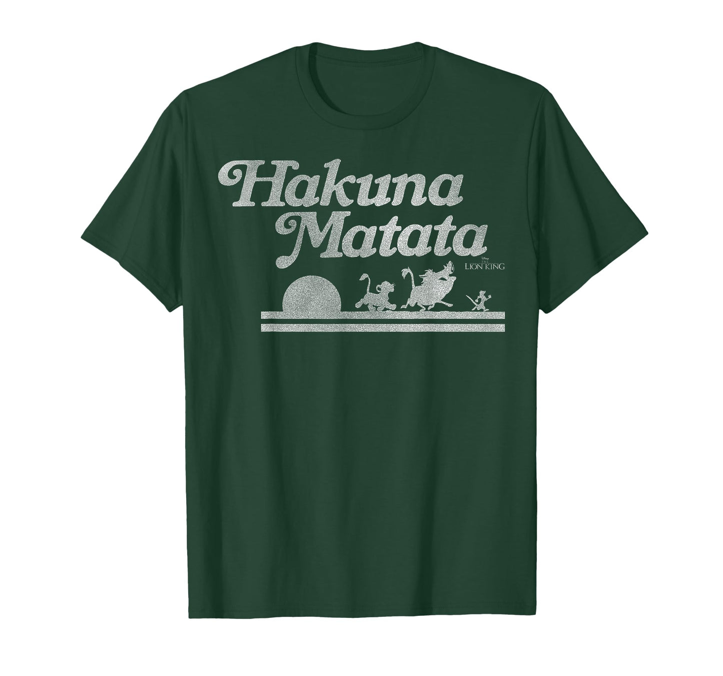 Disney Lion King Hakuna Matata Silhouette T-Shirt