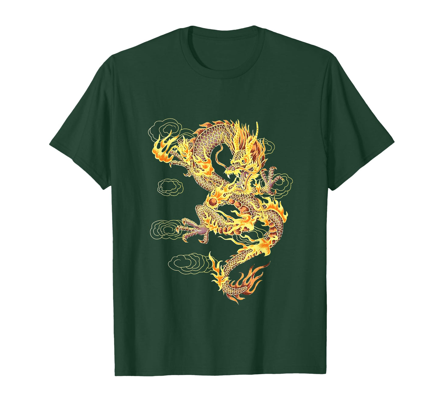 Traditional Chinese Dragon Symbol of Power and Strength T-Shirt