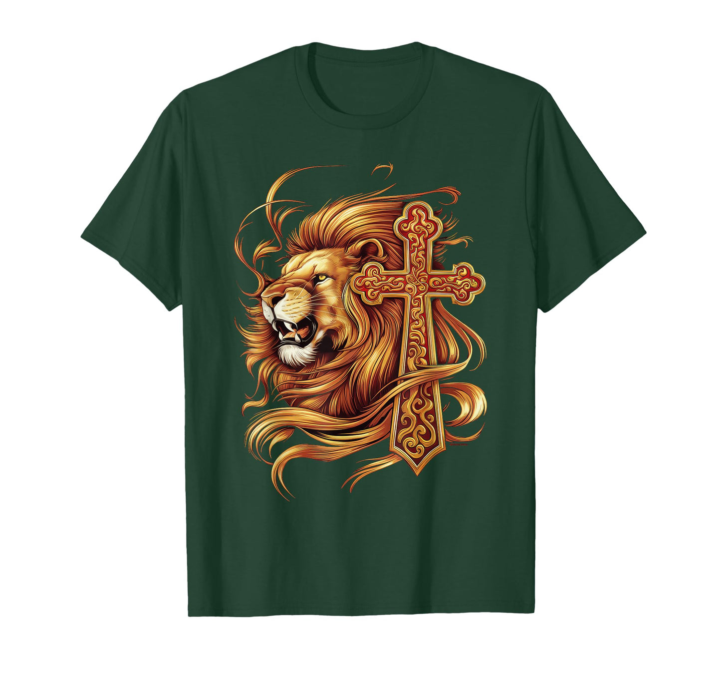 Jesus Lion of Judah Christian T-Shirt