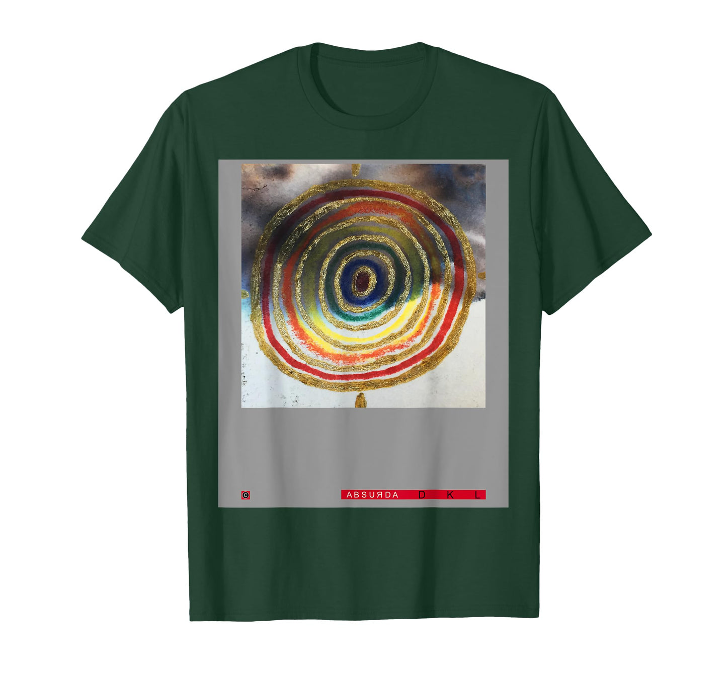 STUDIO: DAVID LYNCH RAINBOW WHEEL T-SHIRT T-Shirt