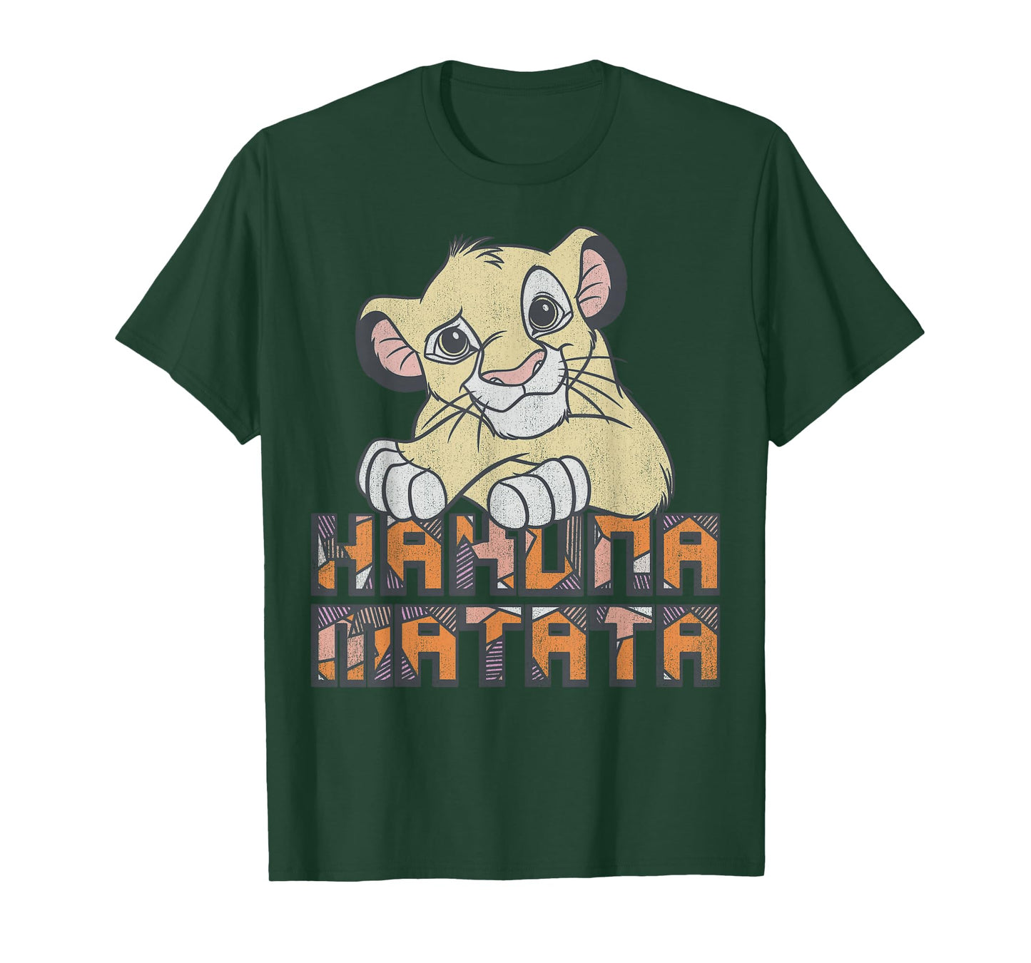 Disney The Lion King Simba Hakuna Matata Paws Crossed T-Shirt
