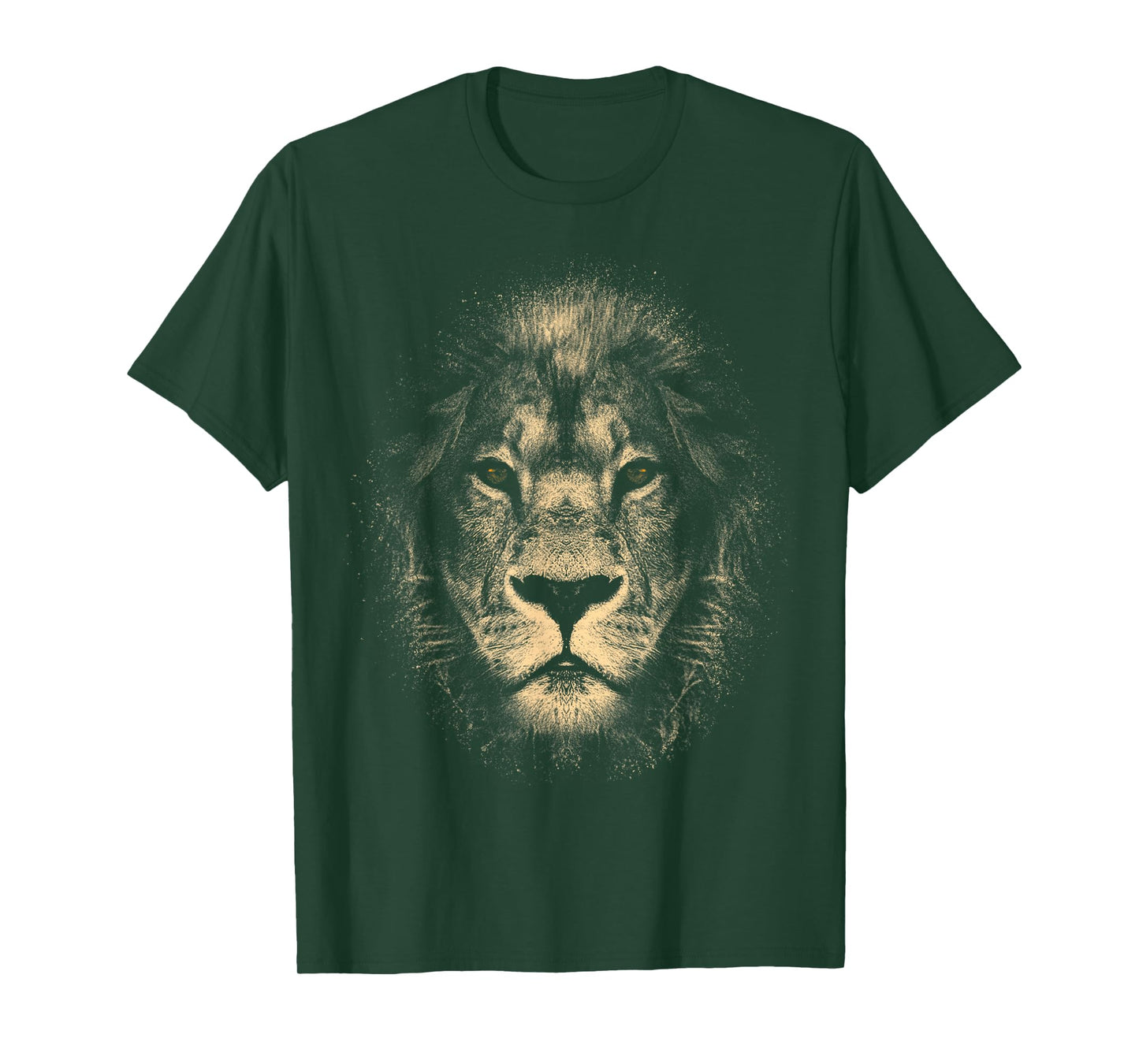 Africa Lion Stylish Lion Head with Cool Eyes and Mane T-Shirt
