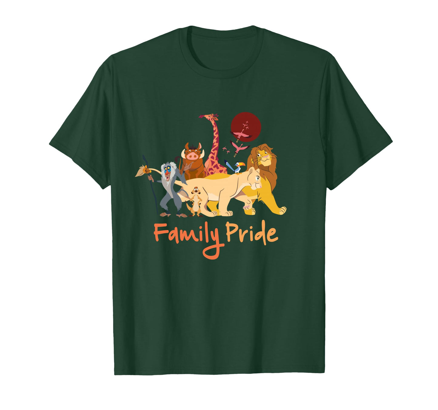 Disney The Lion King Simba & Friends Family Pride Matching Long Sleeve T-Shirt