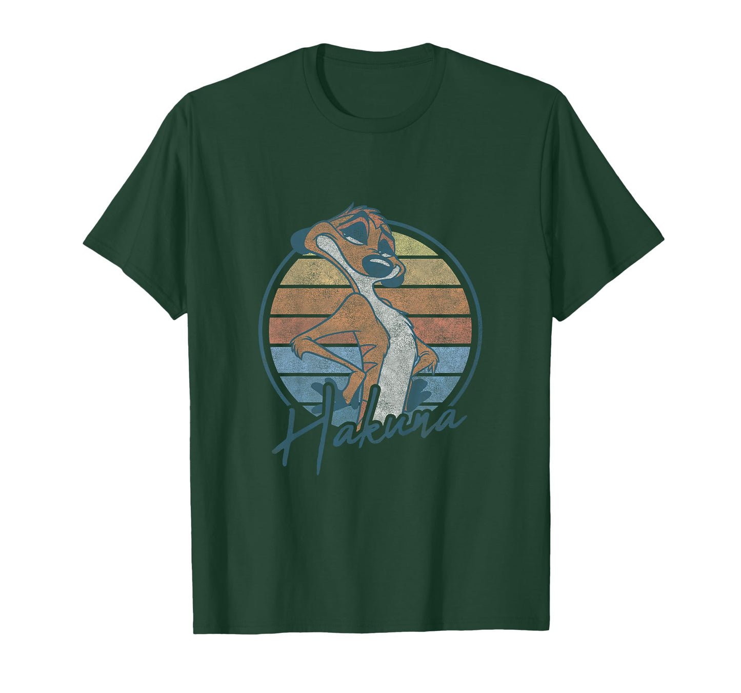 Kids Disney The Lion King Timon Hakuna Matata Retro Vintage Youth T-Shirt