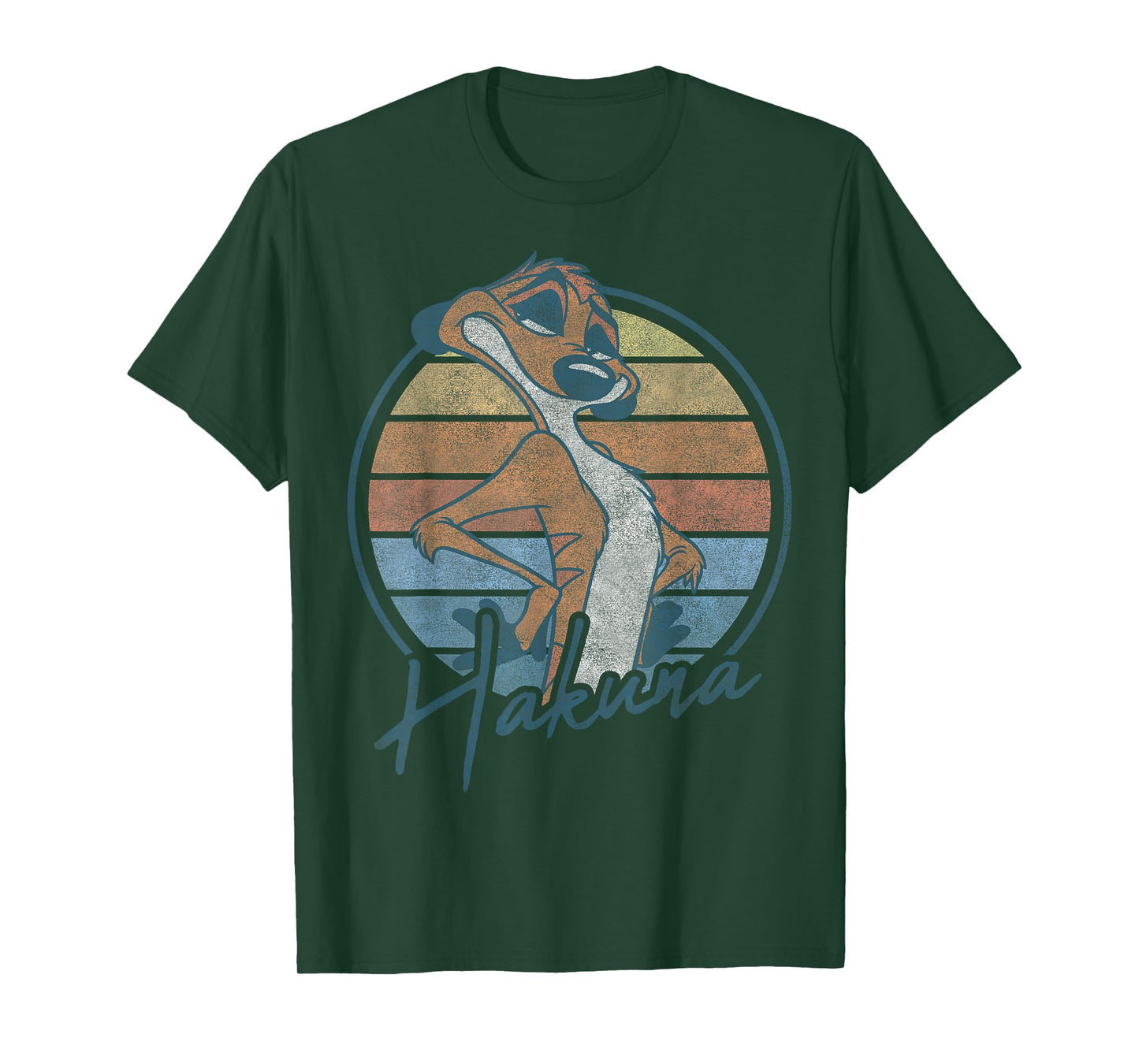 Disney The Lion King Timon Hakuna Retro Portrait T-Shirt