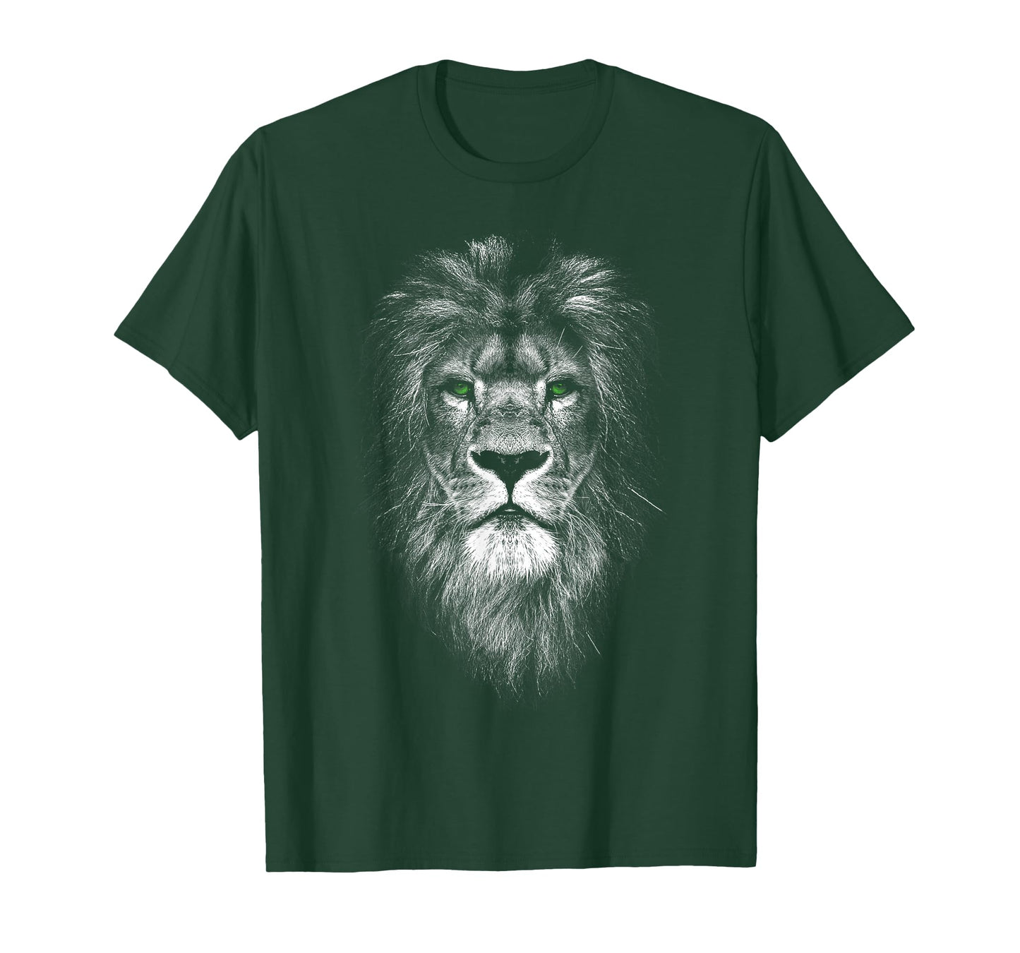 Cool Lion with Green Eyes T-Shirt