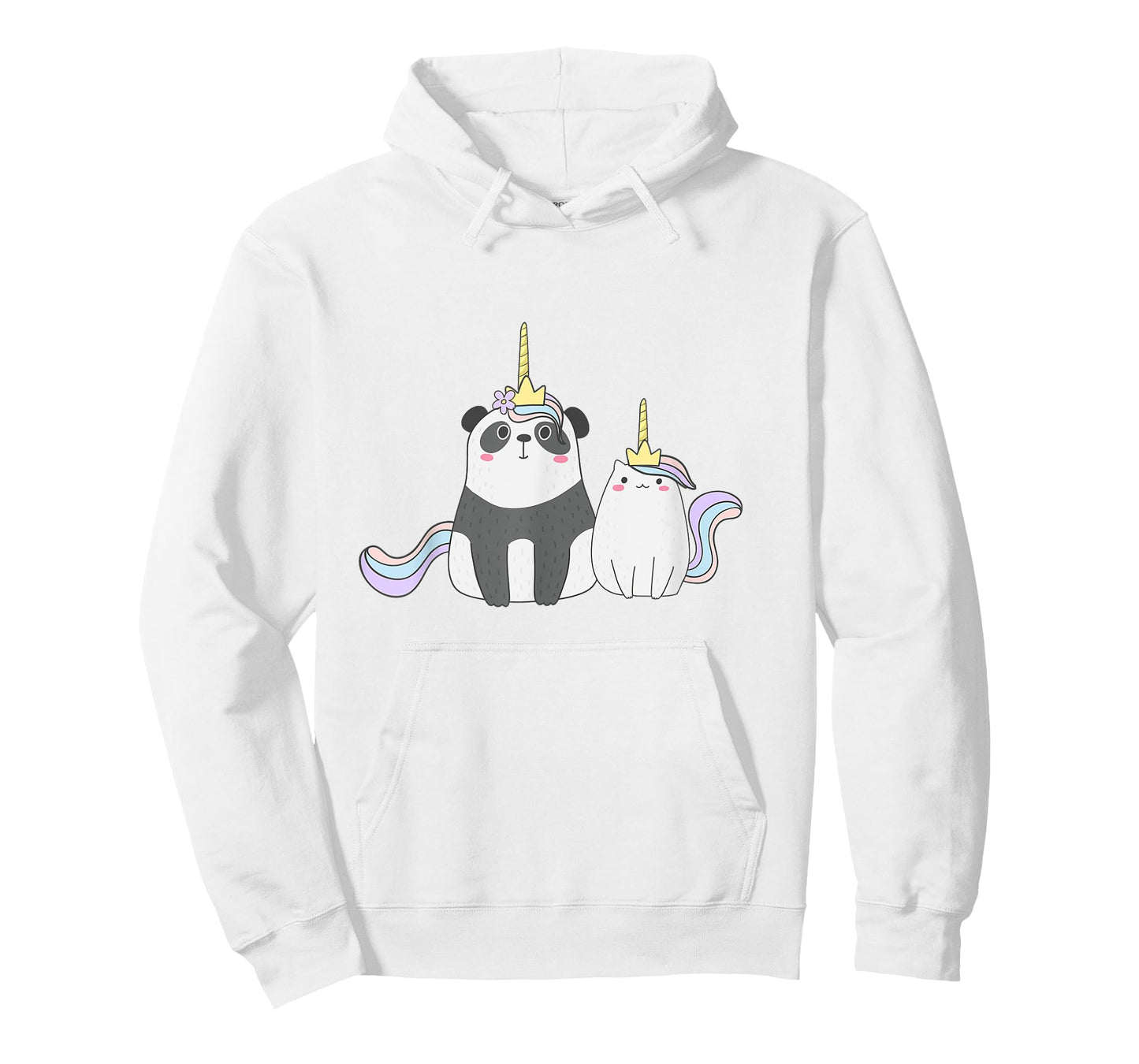 Cute Pandacorn and Caticorn Magical Creature T-Shirt