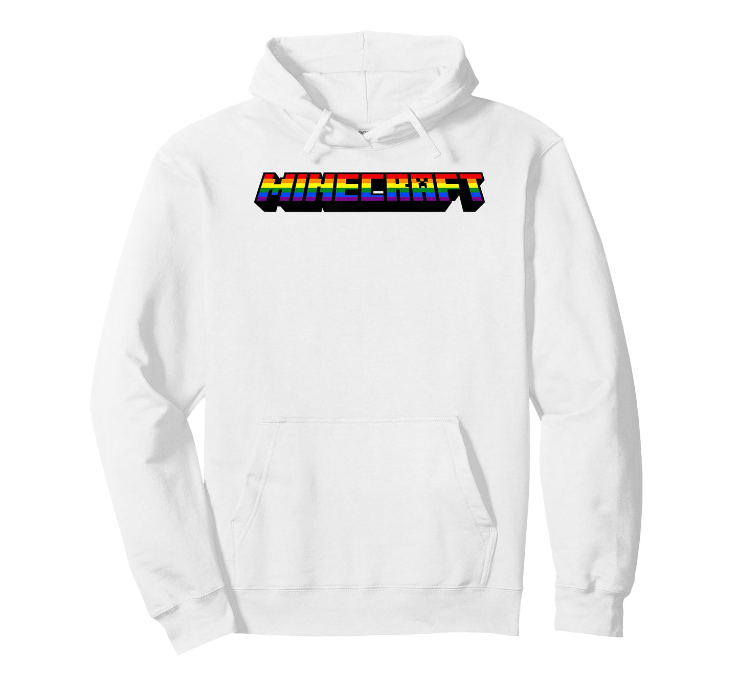 Minecraft Rainbow Logo T-Shirt