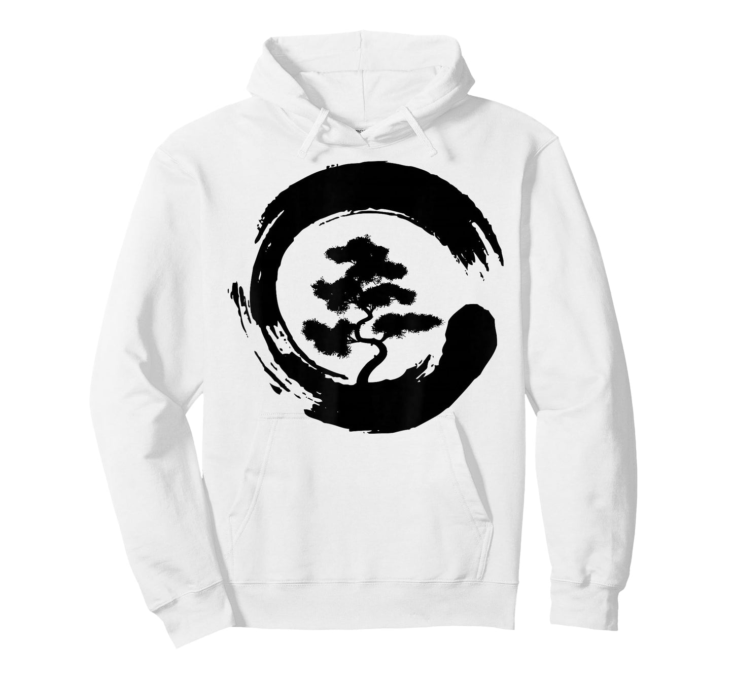 Bonsai Tree in Enso Circle | Japanese Zen gift T-Shirt