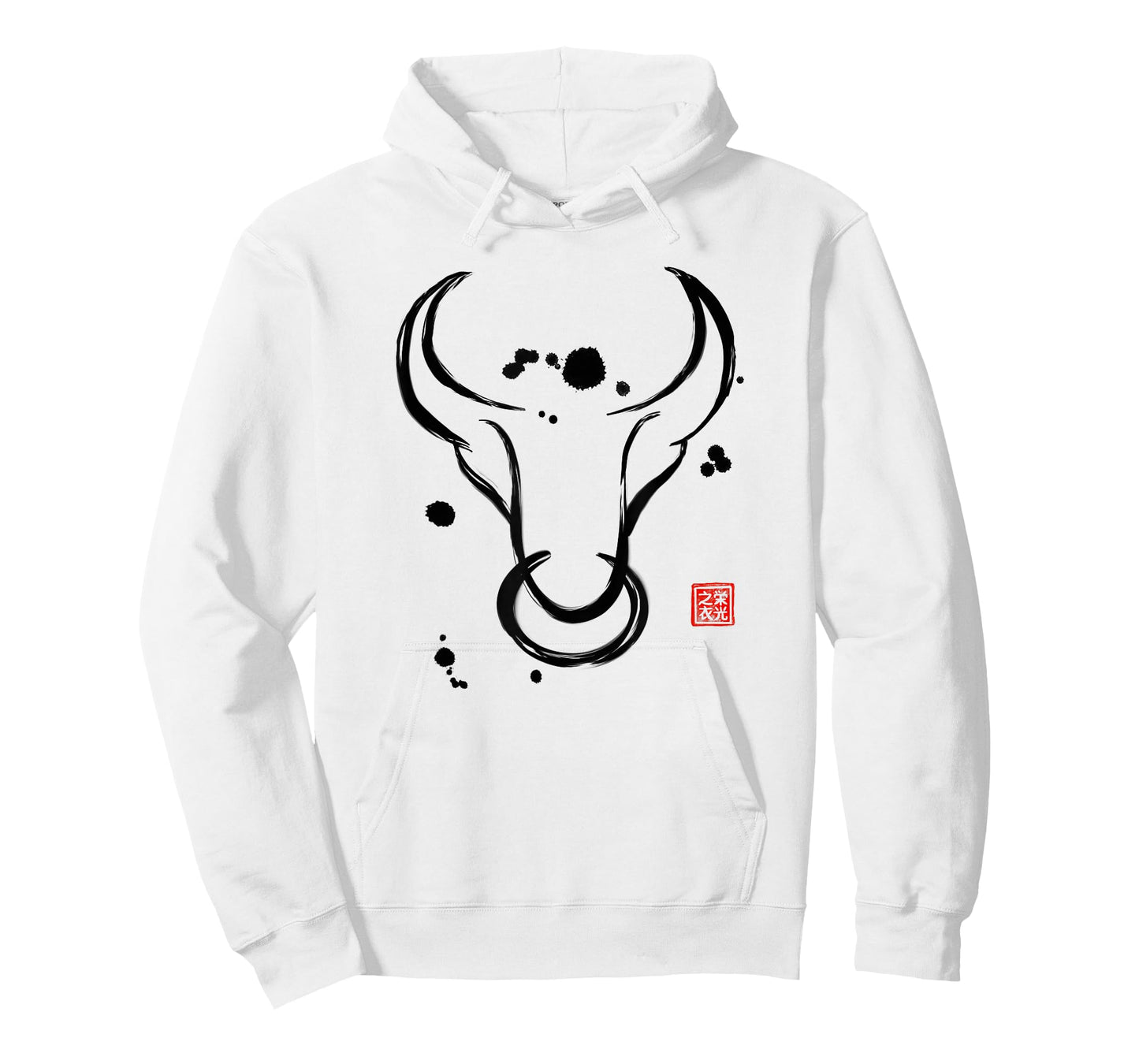 Chinese Zodiac Ox Sumi-e Tee - Design T-Shirt