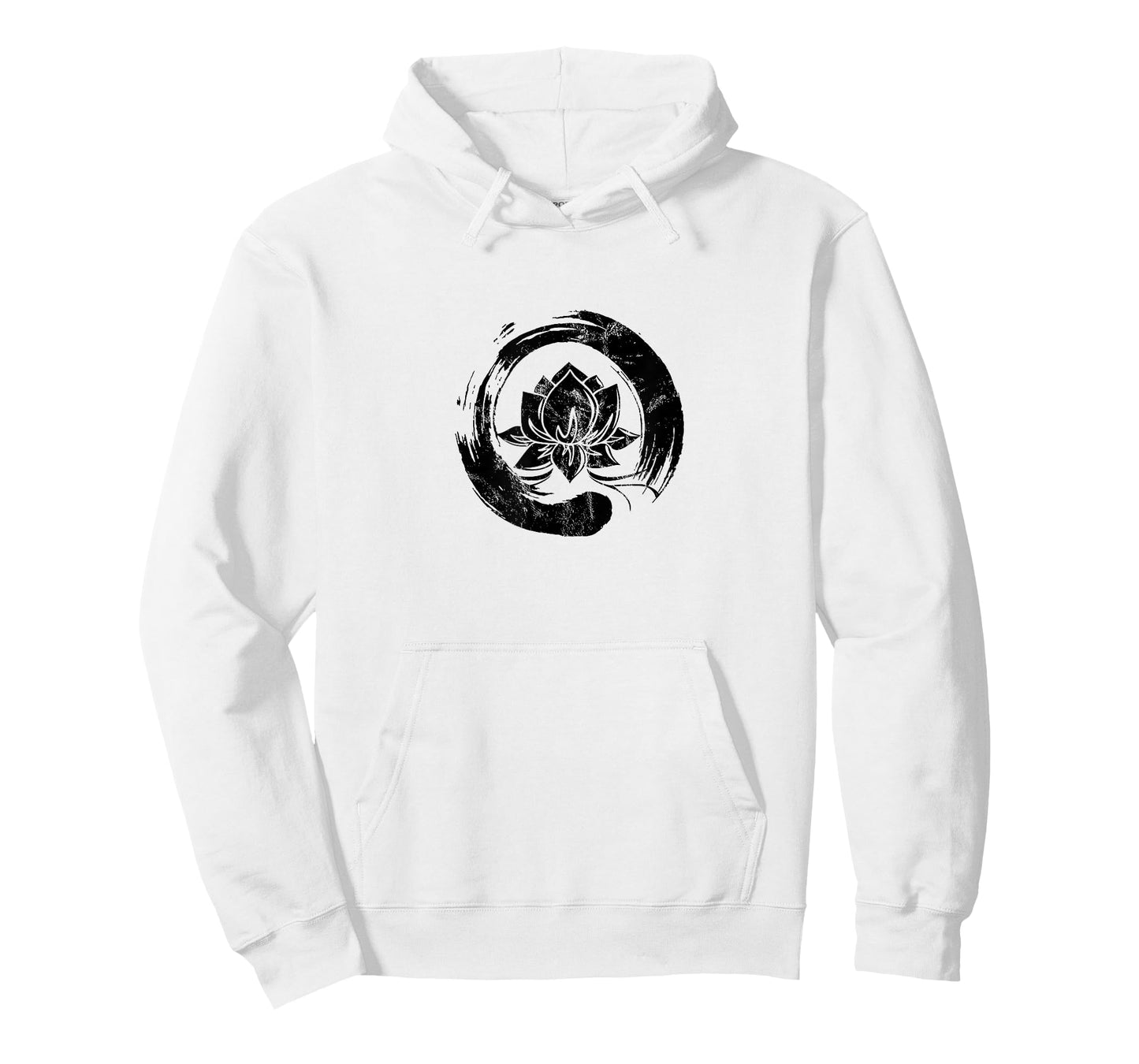 Enso Zen Circle of Enlightenment Lotus Vintage T-shirt T-Shirt