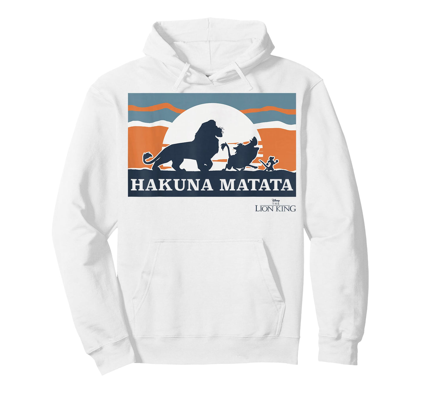 Disney Lion King Retro Hakuna Matata Trio Silhouette T-Shirt