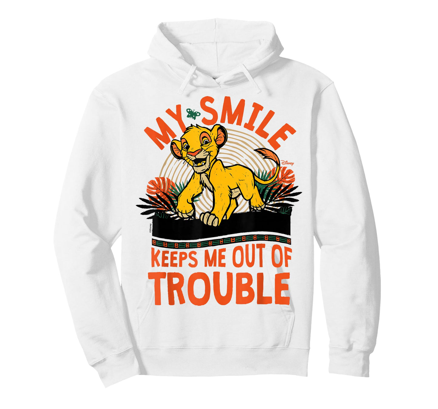The Lion King - Simba My Smile Keeps Me Out Of Trouble T-Shirt