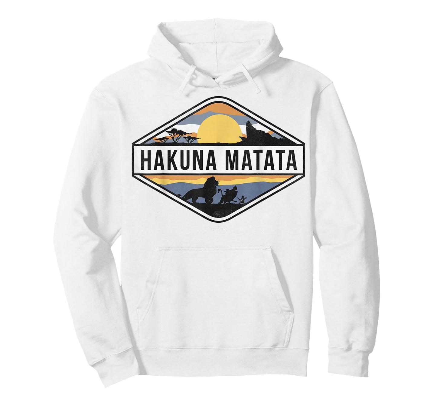 Disney Lion King Hakuna Matata Sunset Graphic T-Shirt T-Shirt