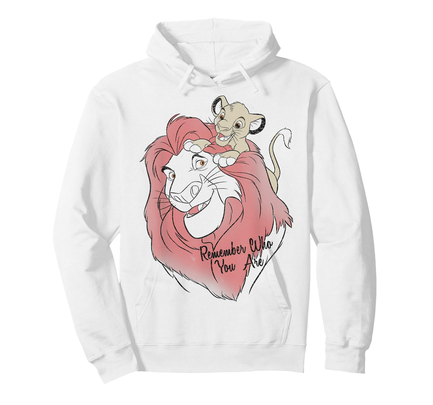 Disney Lion King Remember Who You are Mufasa & Simba T-Shirt