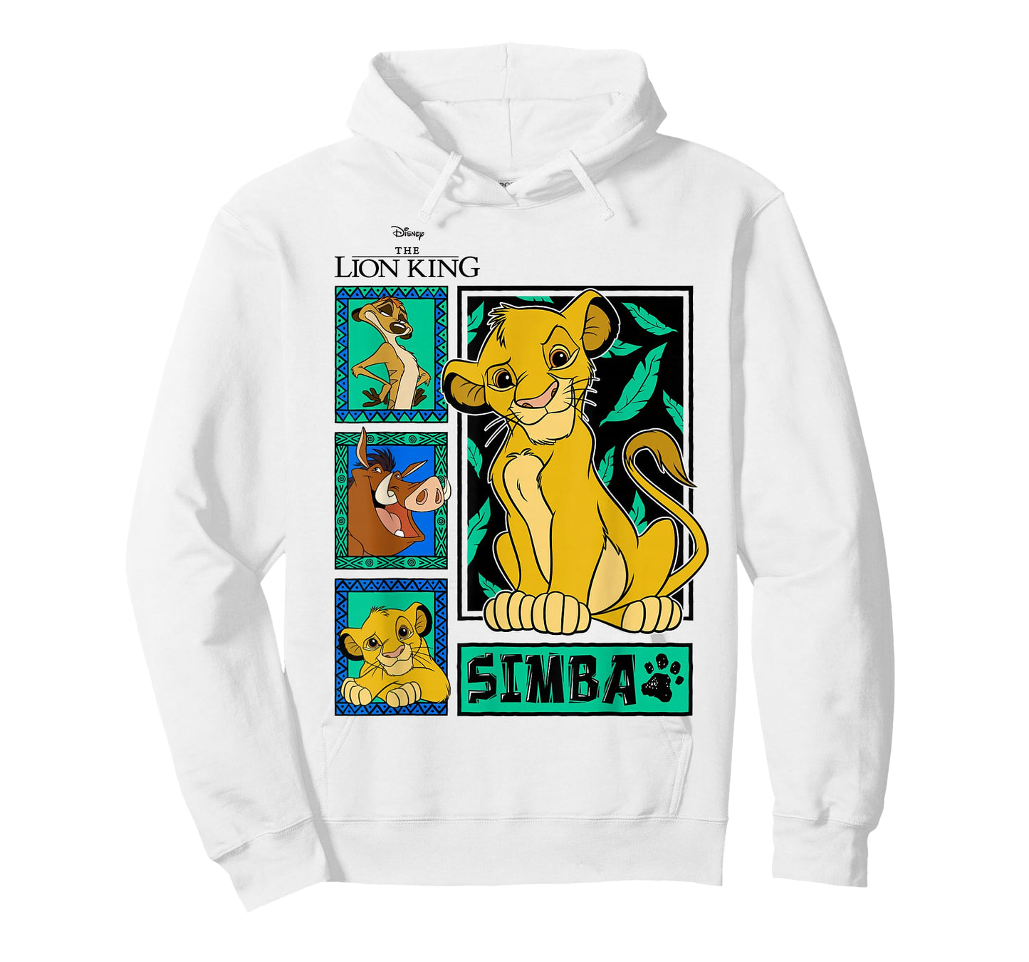 Disney The Lion King Simba Jungle Panels T-Shirt