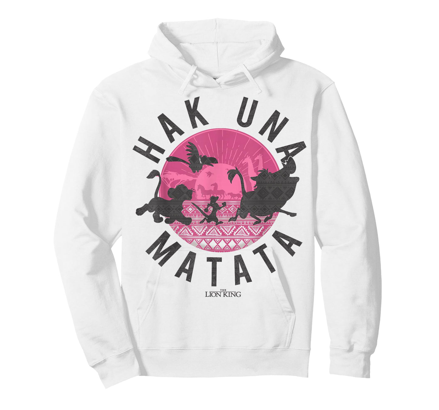 Disney Lion King Simba Silhouette Hakuna Graphic T-Shirt T-Shirt