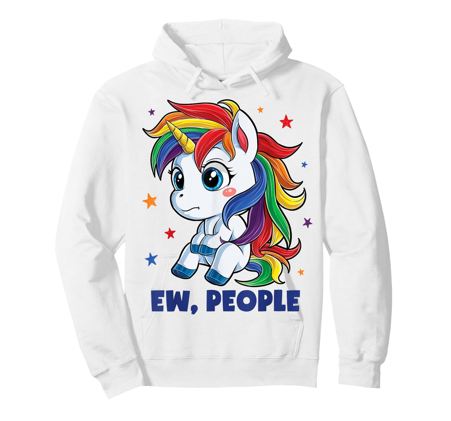 Unicorn Ew People T shirt Girls Funny Rainbow Unicorns Gift T-Shirt
