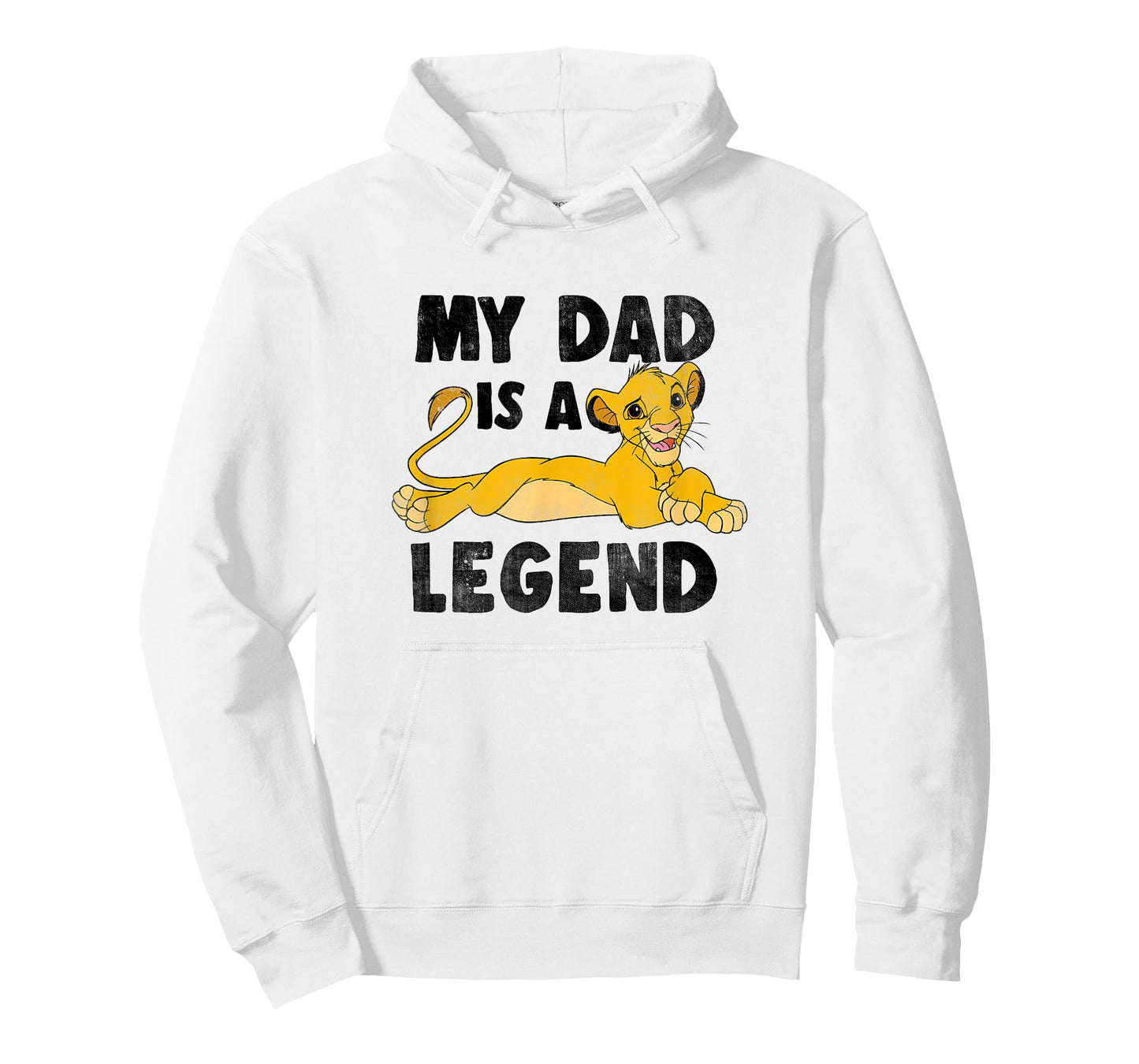 Disney The Lion King Father's Day My Dad Is A Legend Poster T-Shirt