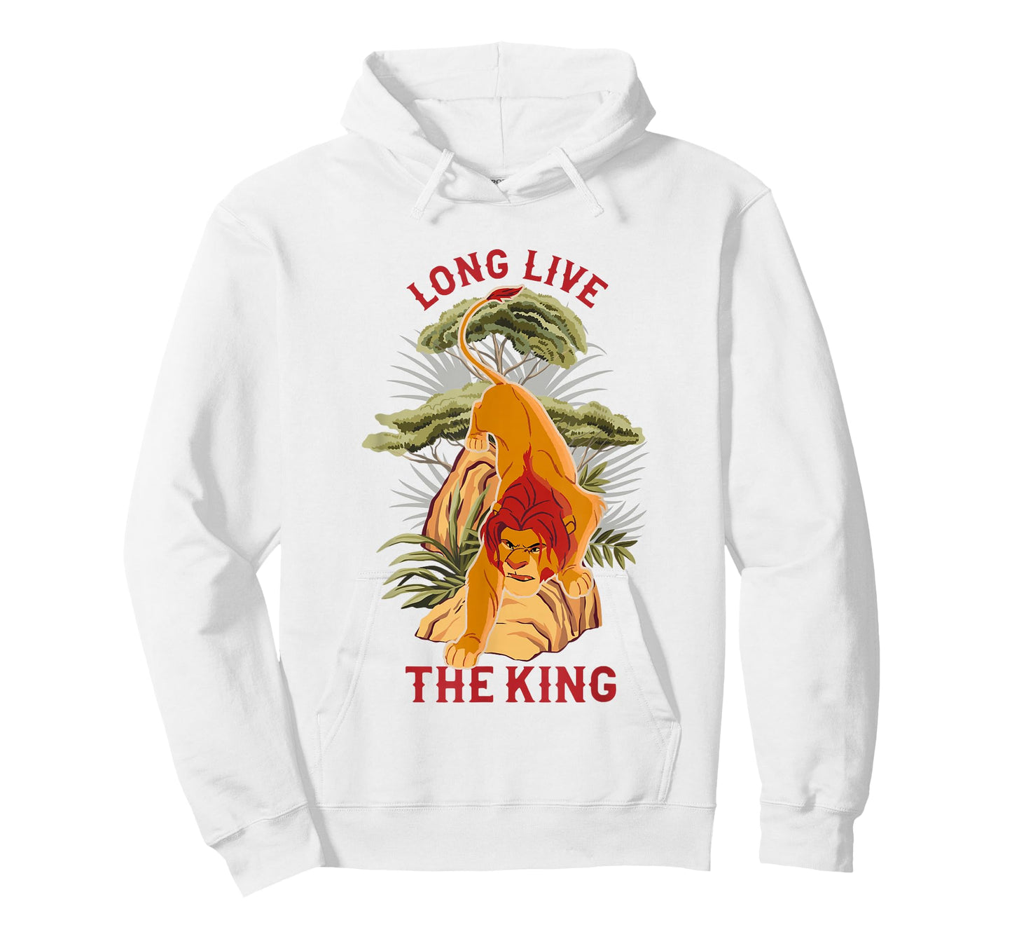 Disney The Lion King Simba Long Live The King Chest Poster T-Shirt