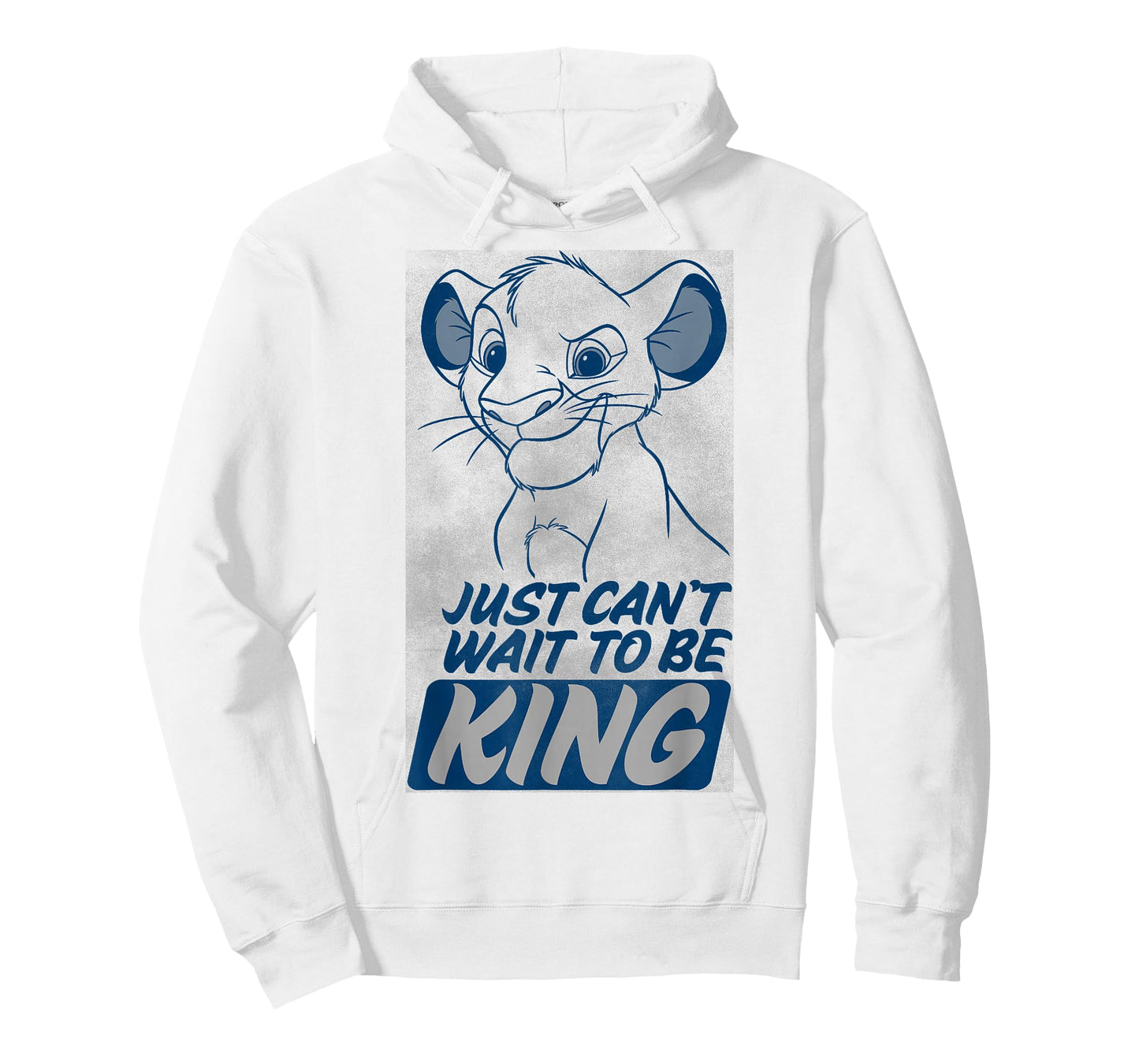 Disney Lion King Kid Simba Just Can't Wait To Be King Poster T-Shirt