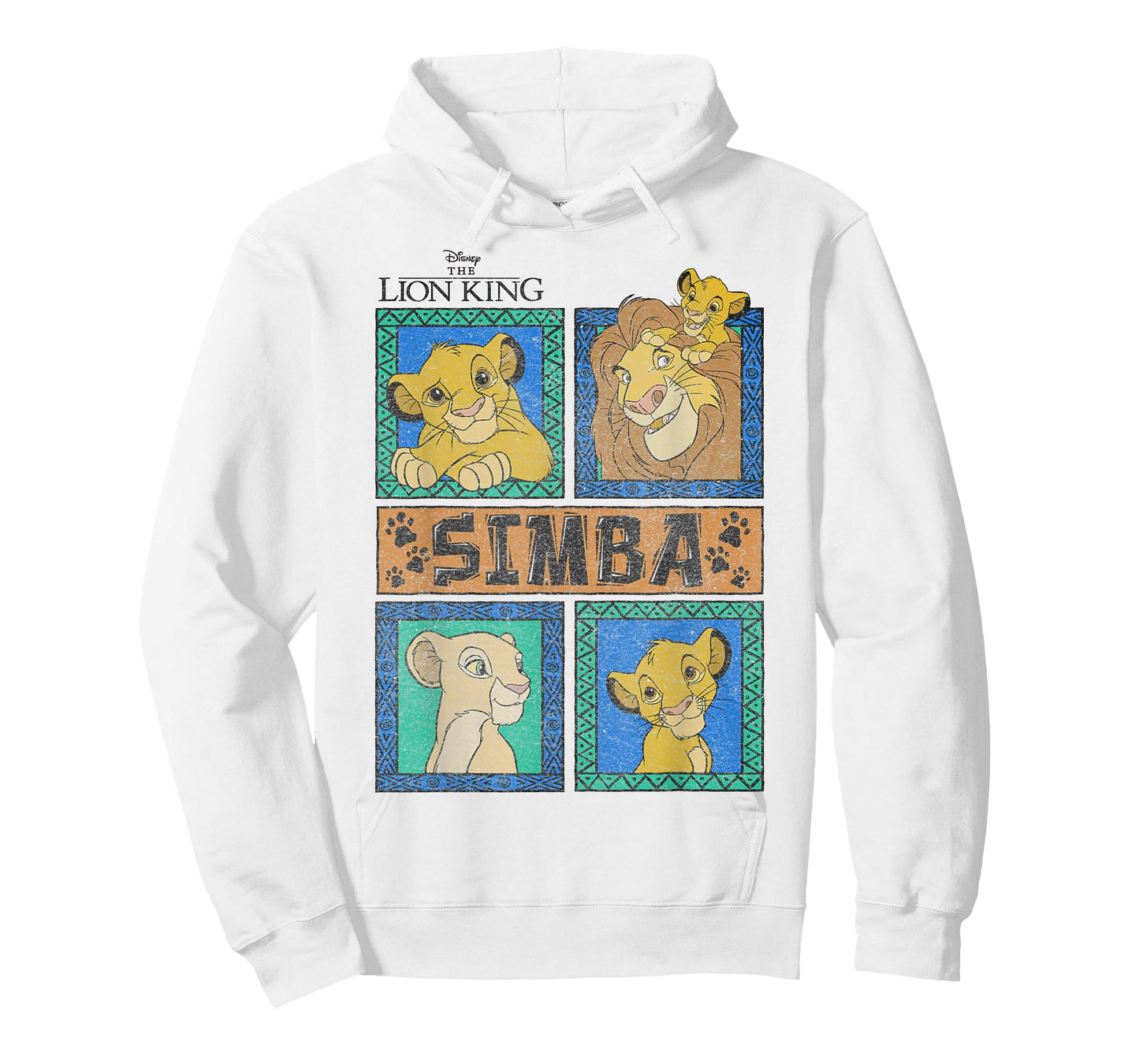 Disney The Lion King Simba Family Panels T-Shirt