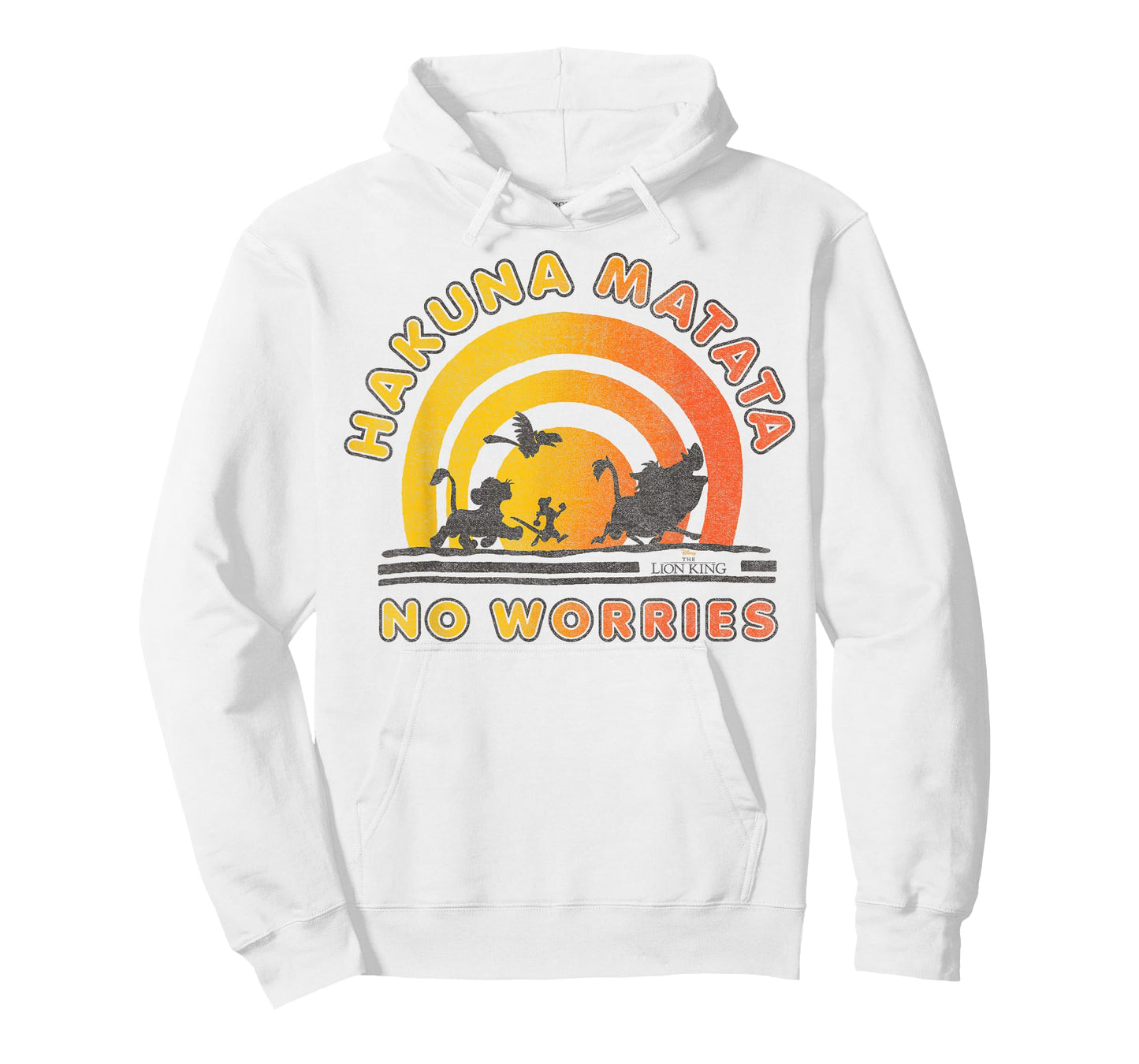 Disney The Lion King Hakuna Matata No Worries Sunset Logo T-Shirt