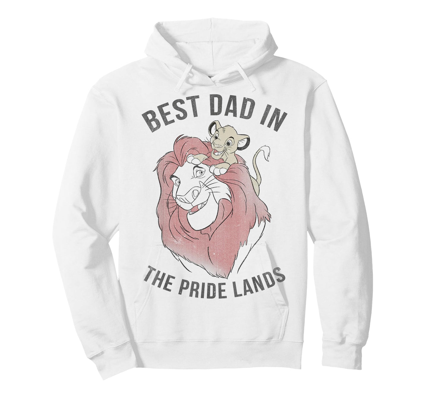 Disney The Lion King Father's Day Simba & Mufasa Best Dad T-Shirt