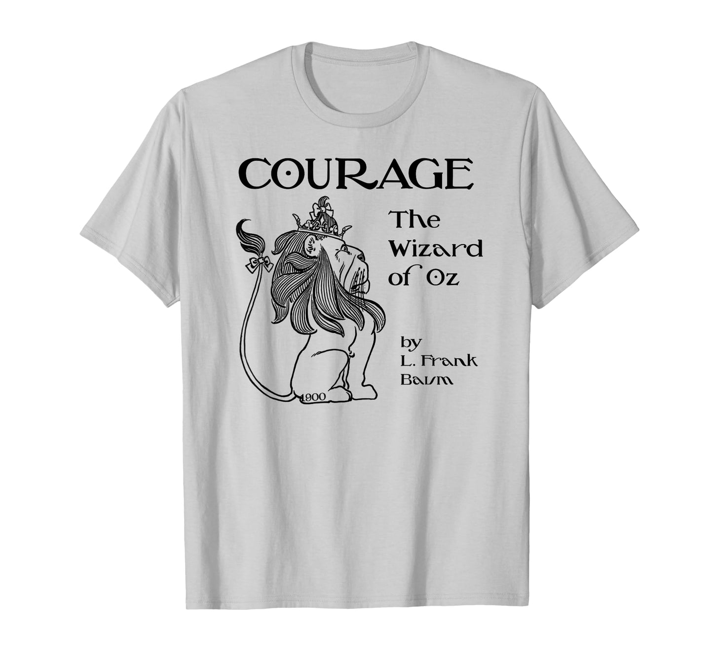 OZ King Lion Courage Halloween Wizard of OZ Cowardly Lion T-Shirt
